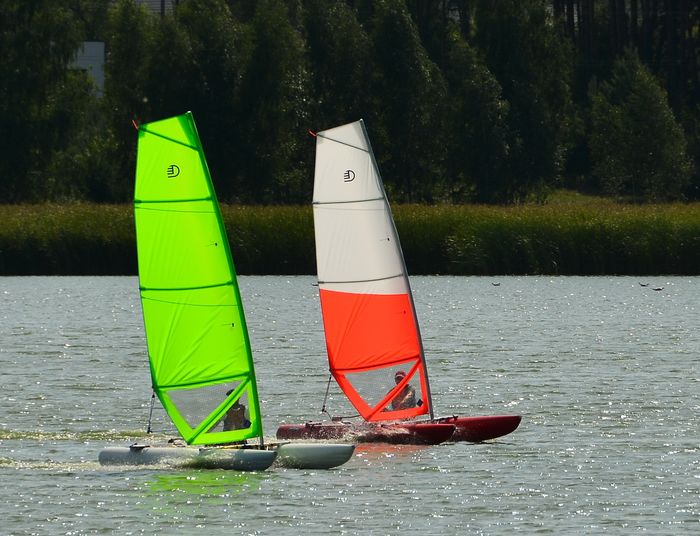 Ducky 13 inflatable sailing catamaran