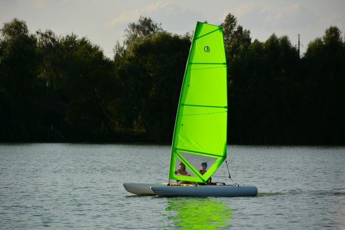 Ducky 13 inflatable sailing catamaran