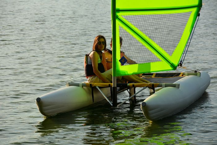 Ducky 13 inflatable sailing catamaran