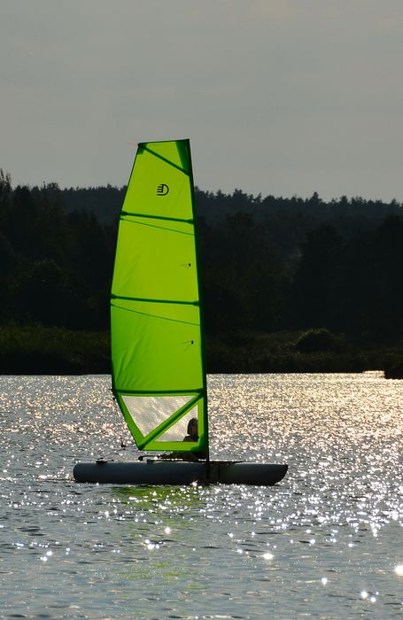 Ducky 13 inflatable sailing catamaran