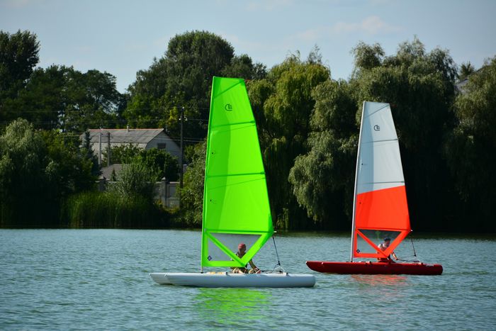 Ducky 13 inflatable sailing catamaran