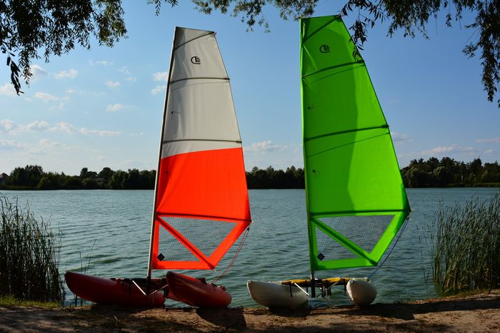 Ducky 13 inflatable sailing catamaran