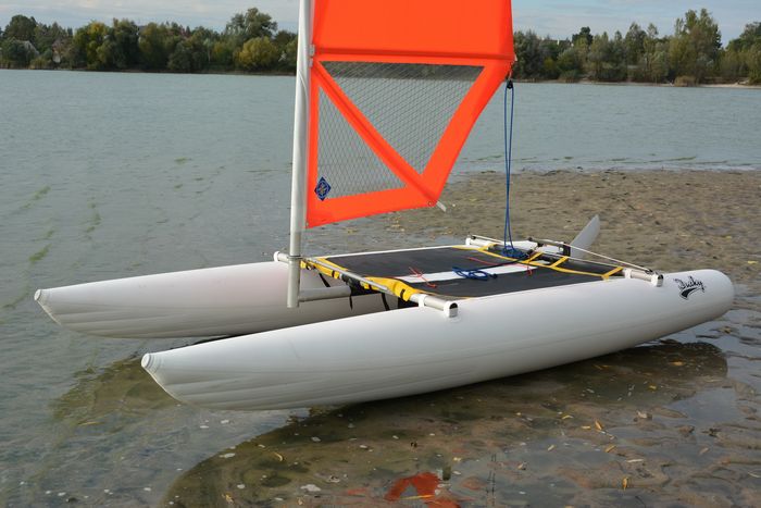 Ducky 13 inflatable sailing catamaran